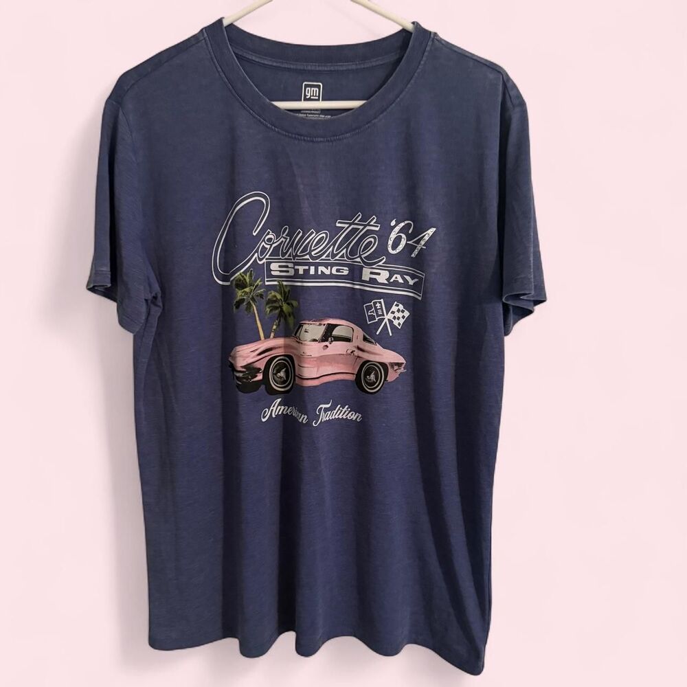Unbranded Women's Blue and Navy T-shirt